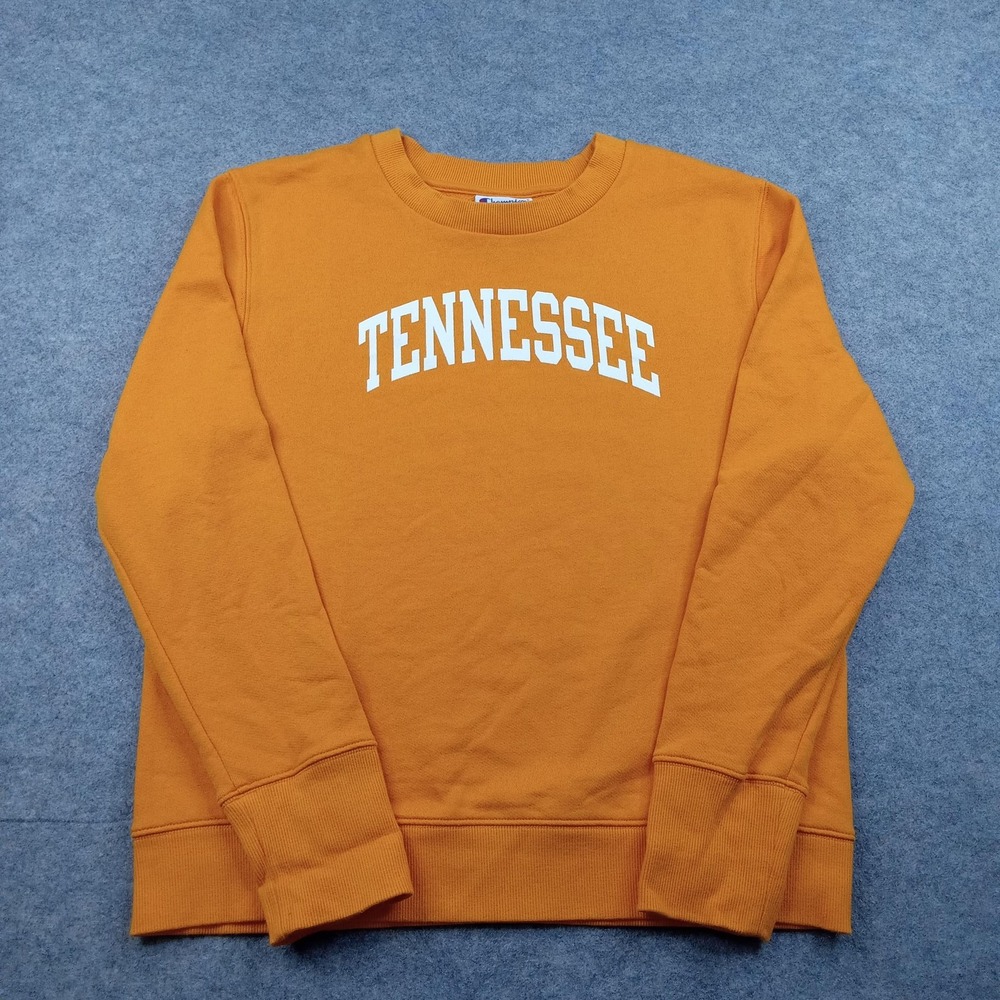 Tennessee Volunteers Sweatshirt Mens Large‎ Orange NCAA Football Champion Fleece